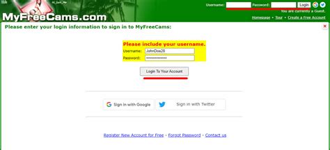 mtfreecams|Please enter your login information to sign in to MyFreeCams:.